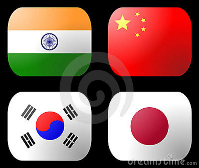 china-japan-and-korea-flags-12968501