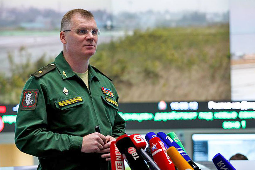  Генерал-майор ВС РФ Игорь Конашенков закрыл собой журналистов от турецкого обстрела - фото 1