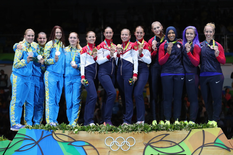 Российские саблистки — олимпийские чемпионки Рио (фото) - фото 16