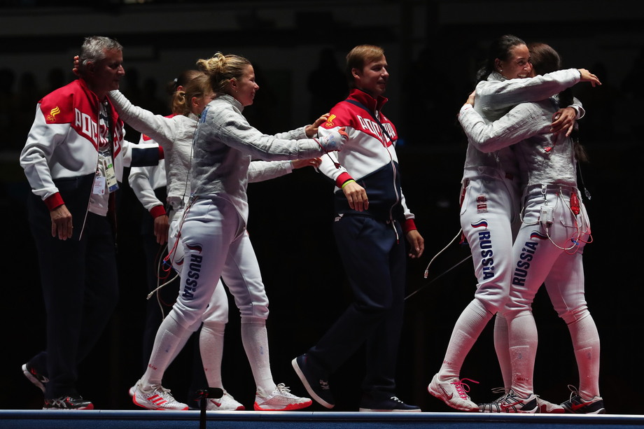 Российские саблистки — олимпийские чемпионки Рио (фото) - фото 1
