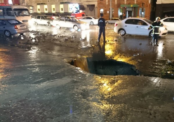 Соцсети о разгуле стихии в Ростове -(фото и видео) - фото 18
