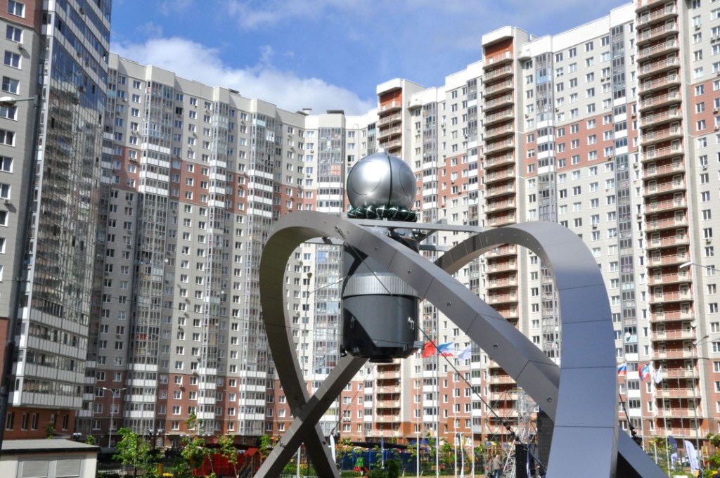 Торжественное открытие макета космического корабля «Союз» на Аллее Космонавтов в мкр. «Изумрудные холмы» - фото 4