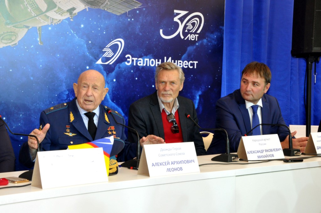 Торжественное открытие макета космического корабля «Союз» на Аллее Космонавтов в мкр. «Изумрудные холмы» - фото 9