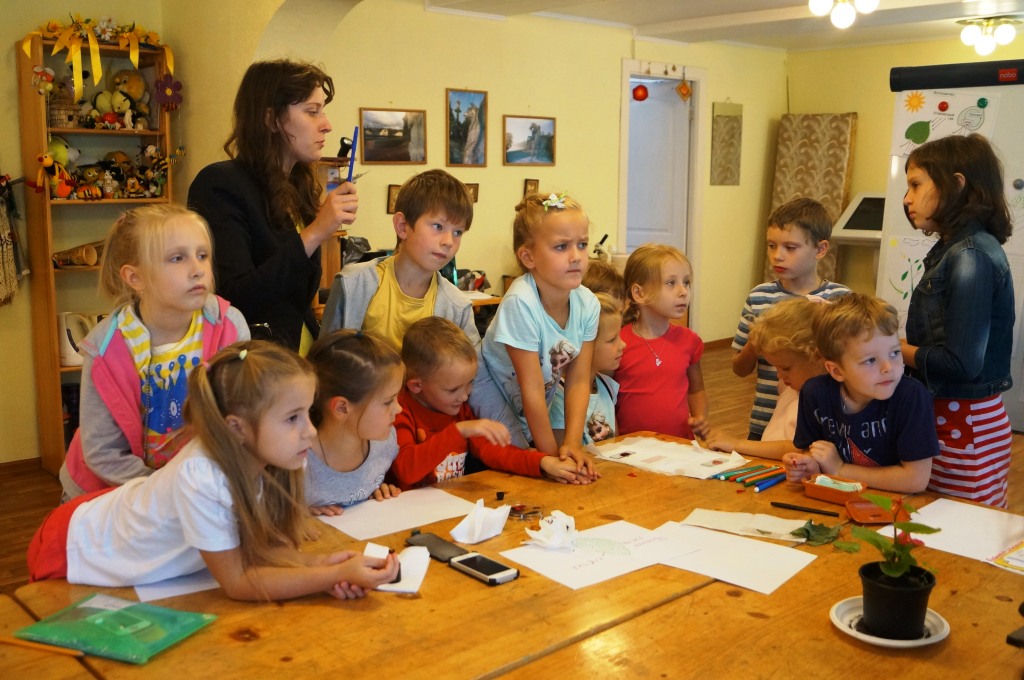  Открытый урок в зеленой школе мельника Кузьмы - фото 1