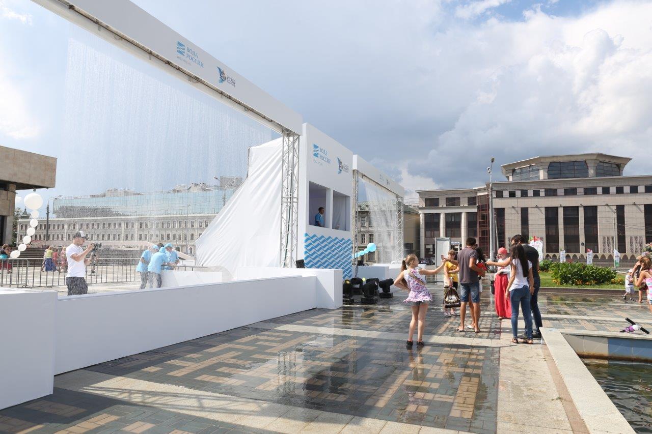  Световые шоу с использованием воды проводят в эти дни в Казани  - фото 3