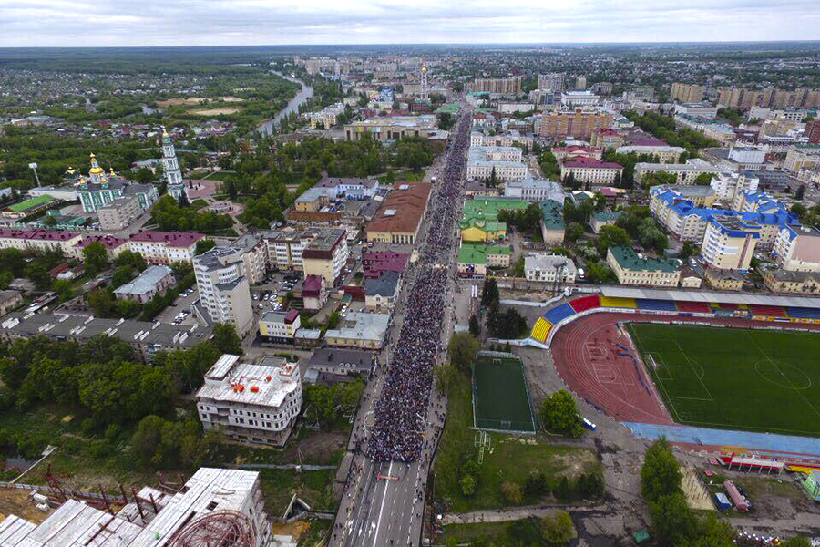 Акция памяти в Тамбове поставила рекорд - фото 5