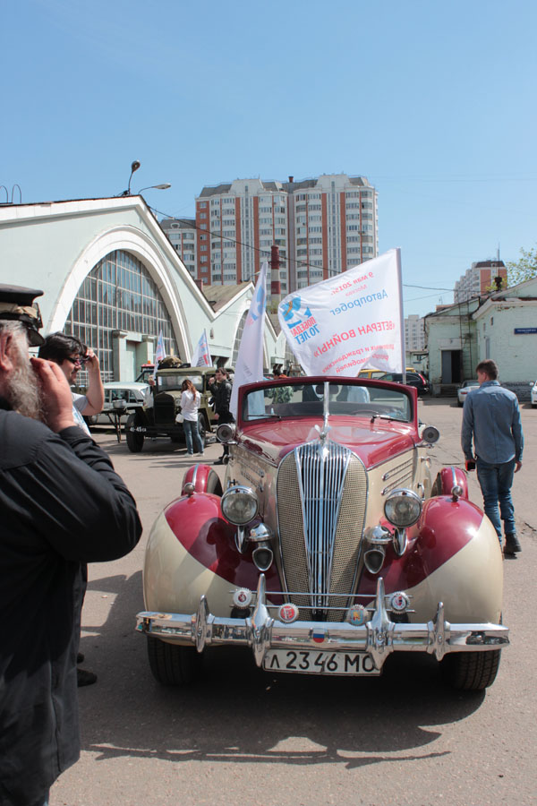  9 мая в Москве состоится автопробег военных ретро-автомобилей   - фото 1