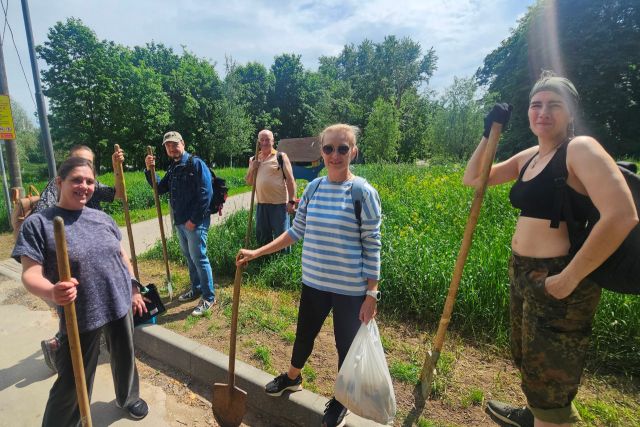 Экологи дали бой борщевику в "Долине реки Очаковки" - фото 4