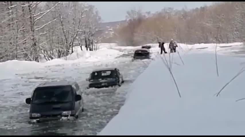 Дорога из Соболево в Петропавловск-Камчатский. ...
