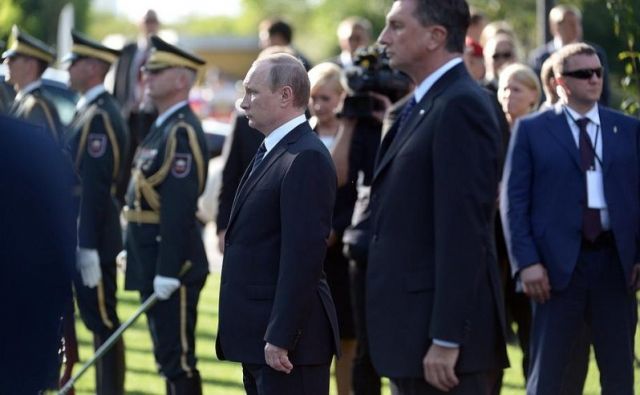 Владимир Путин и Борут Пахор открыли памятник в Словении - фото 4