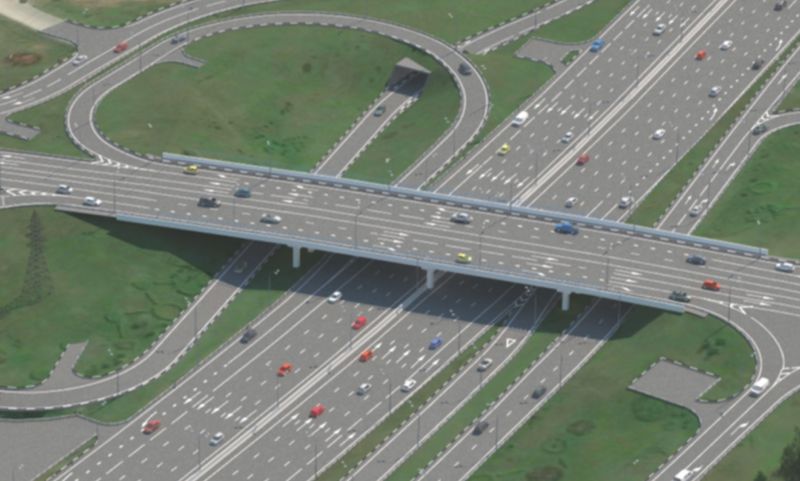 Развязку улицы Генерала Дорохова с МКАД ждет реконструкция  - фото 1