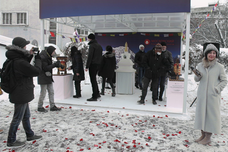 В Москве открылась экспозиция «Ступа, исполняющая желания» - фото 1