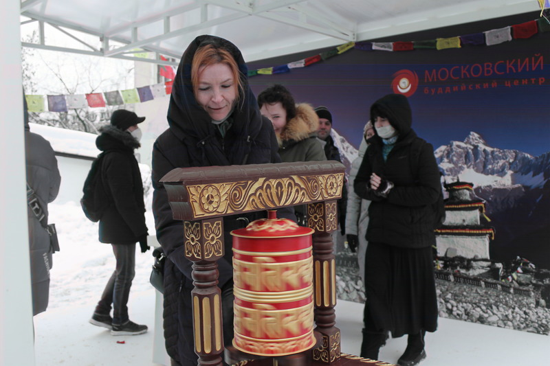 В Москве открылась экспозиция «Ступа, исполняющая желания» - фото 2
