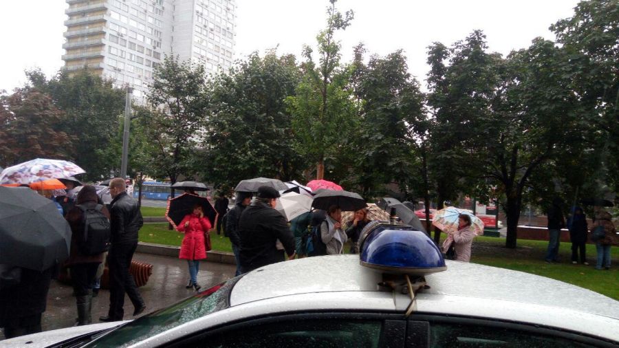 Радио "Эхо Москвы" и Департамент природопользования эвакуируют (ФОТО, ВИДЕО) - фото 7