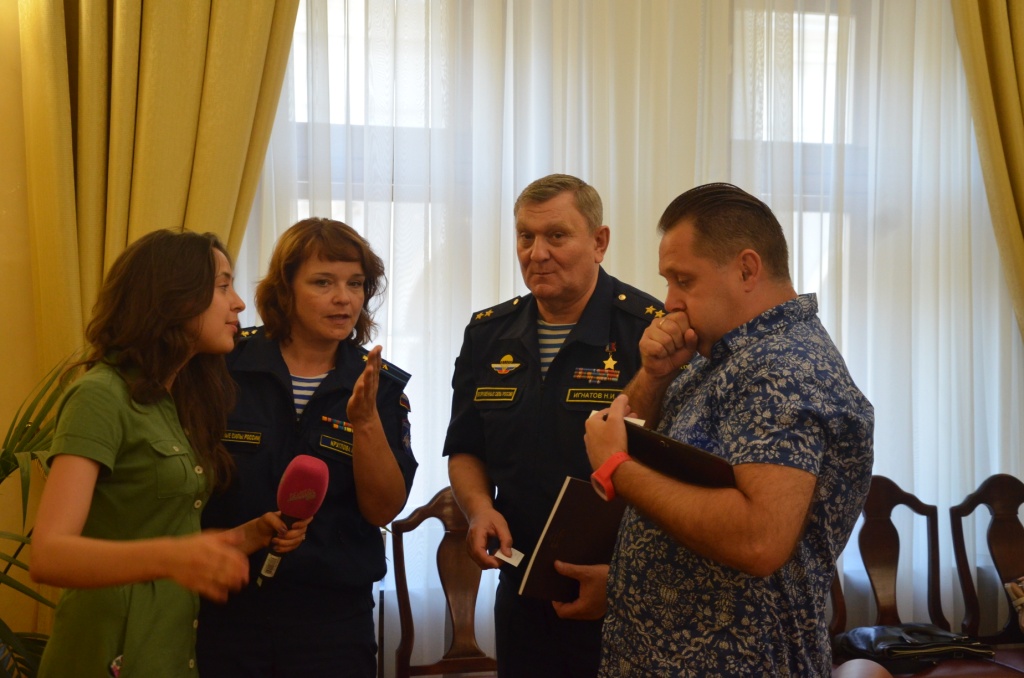  Пресс-конференция в ТПП по случаю совместного празднования 2 августа годовщиaны ВДВ,праздника на ул. Ильинка и Дня Илии пророка  - фото 17