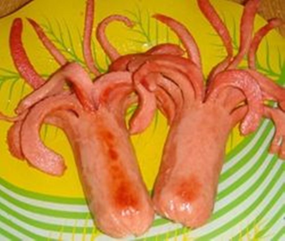  Сосиски-осьминоги для малышей - фото 6