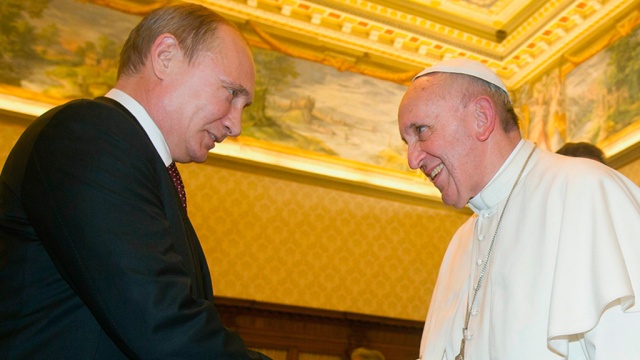  Почему Франциск "благословил" Путина в борьбе против "антихристианской европейской знати"  - фото 1