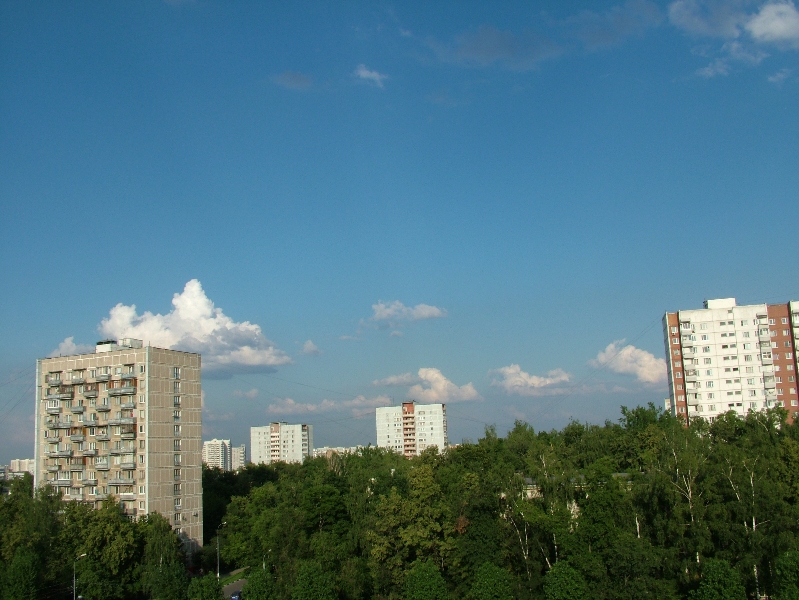 "Фото из окна". Севастопольский проспект - фото 1
