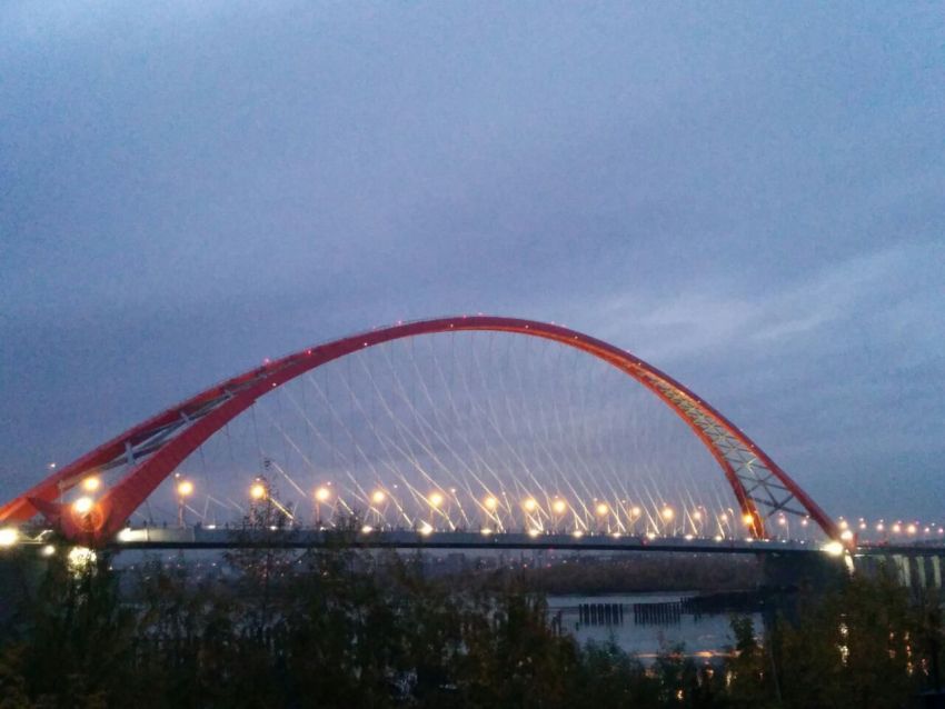 Открытие нового моста в Новосибирске - фото 1