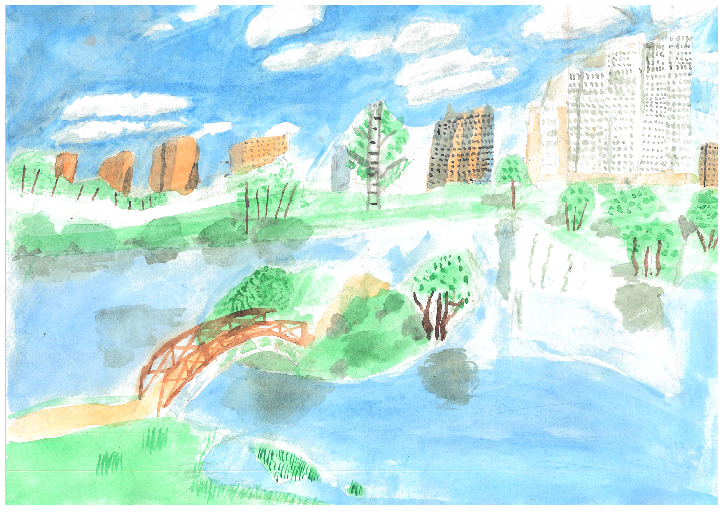 «Наследие моего района»: результаты конкурса детского рисунка. Часть 3-я - фото 9