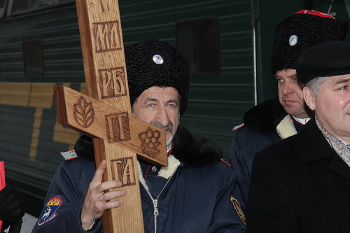 Федор Конюхов встретил севастопольский крест в Москве (фото) - фото 11