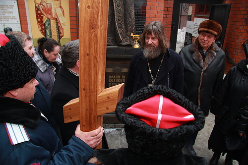 Федор Конюхов встретил севастопольский крест в Москве (фото) - фото 13