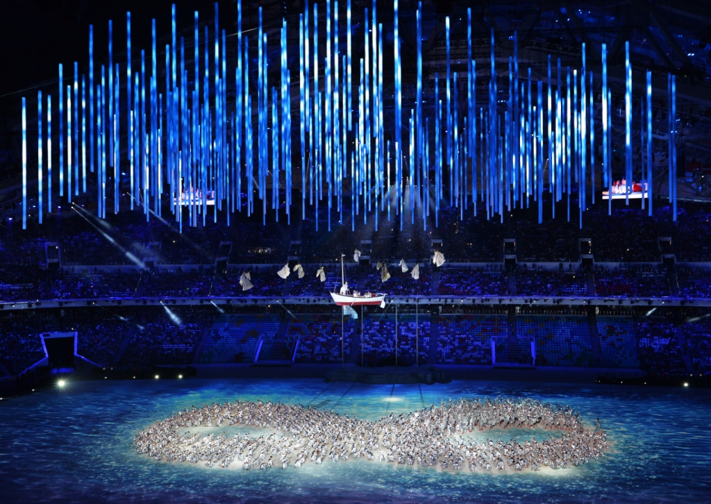 В Сочи прошла церемония закрытия XXII зимних олимпийских Игр. Фотогалерея  - фото 7