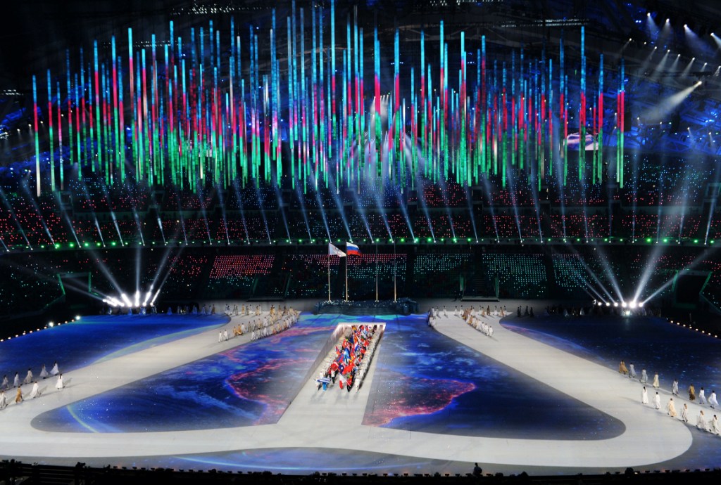 В Сочи прошла церемония закрытия XXII зимних олимпийских Игр. Фотогалерея  - фото 10