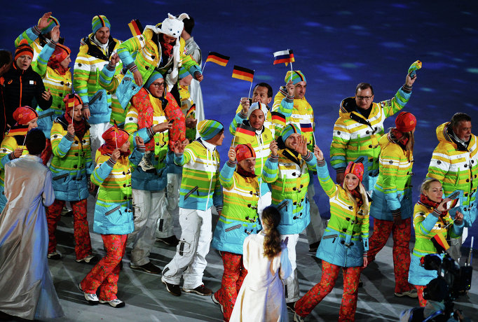 В Сочи прошла церемония закрытия XXII зимних олимпийских Игр. Фотогалерея  - фото 15