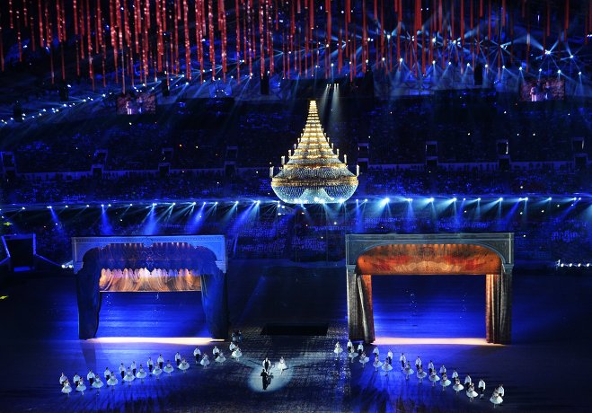 В Сочи прошла церемония закрытия XXII зимних олимпийских Игр. Фотогалерея  - фото 30