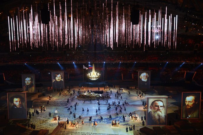 В Сочи прошла церемония закрытия XXII зимних олимпийских Игр. Фотогалерея  - фото 32
