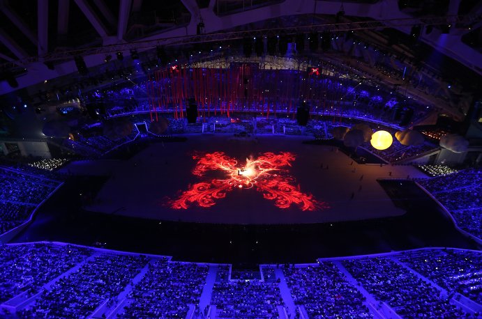В Сочи прошла церемония закрытия XXII зимних олимпийских Игр. Фотогалерея  - фото 41