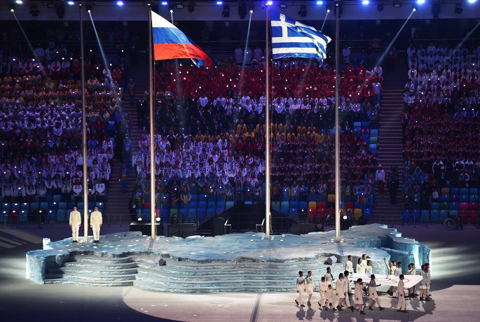 В Сочи прошла церемония закрытия XXII зимних олимпийских Игр. Фотогалерея  - фото 42