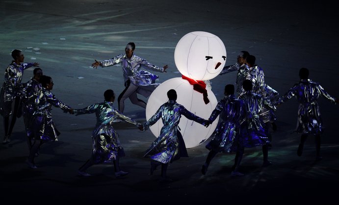 В Сочи прошла церемония закрытия XXII зимних олимпийских Игр. Фотогалерея  - фото 47