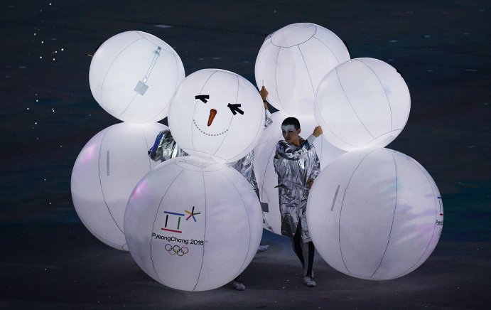 В Сочи прошла церемония закрытия XXII зимних олимпийских Игр. Фотогалерея  - фото 48
