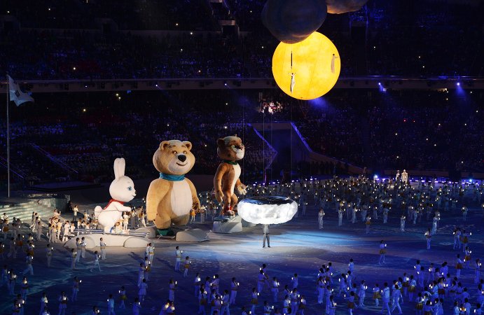 В Сочи прошла церемония закрытия XXII зимних олимпийских Игр. Фотогалерея  - фото 51