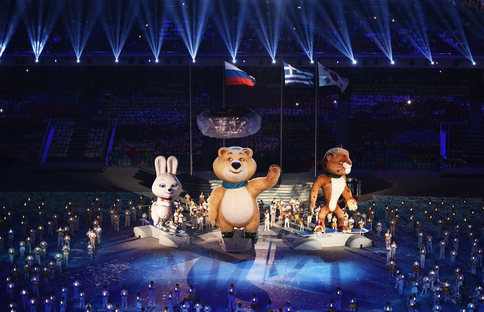 В Сочи прошла церемония закрытия XXII зимних олимпийских Игр. Фотогалерея  - фото 58