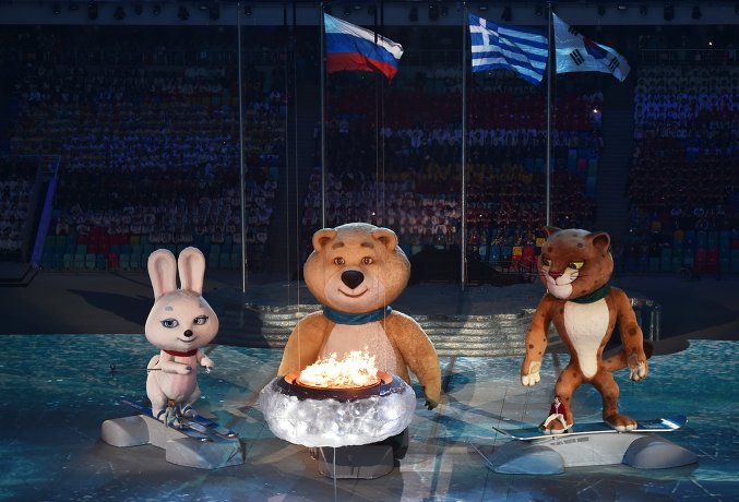В Сочи прошла церемония закрытия XXII зимних олимпийских Игр. Фотогалерея  - фото 63