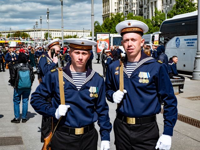Москва отметила День Победы - фото 9